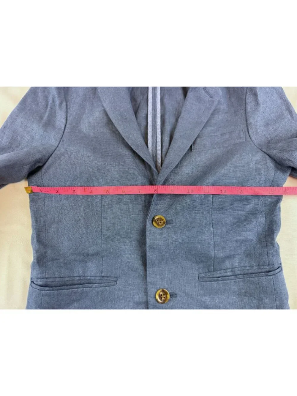 J. CREW Boys' Ludlow unstructured suit jacket in linen blend Size 10
